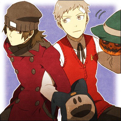 Shinjiro and Akihiko