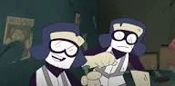 Tankman and Steve 'Spooky Month'