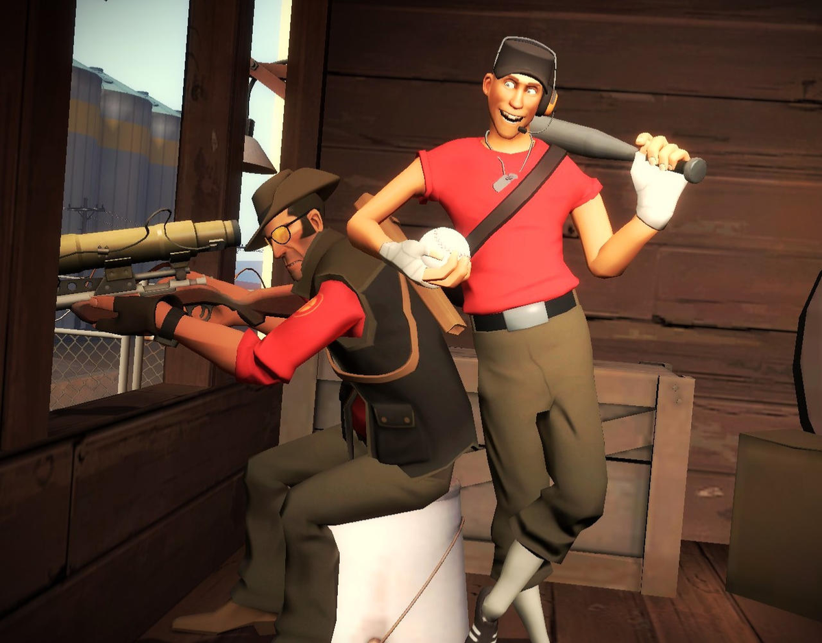 Sniper and Scout - Camping!