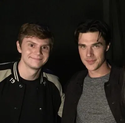 Evan Peters and Finn Wittrock 