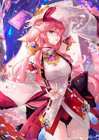 Giantess Yae Miko