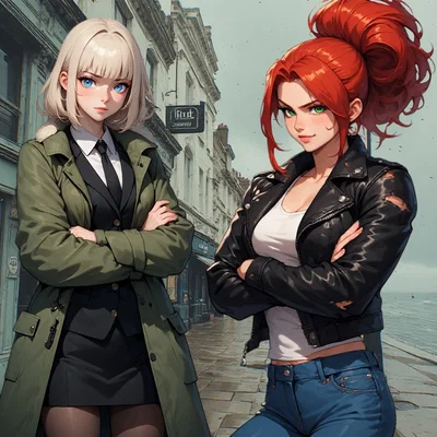 Susan & Freida | Mods Vs. Rockers