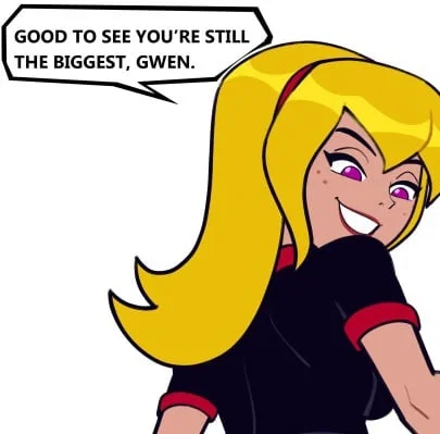 Lucy Mann/ shape shifting gf is happy to see you again (1/3)