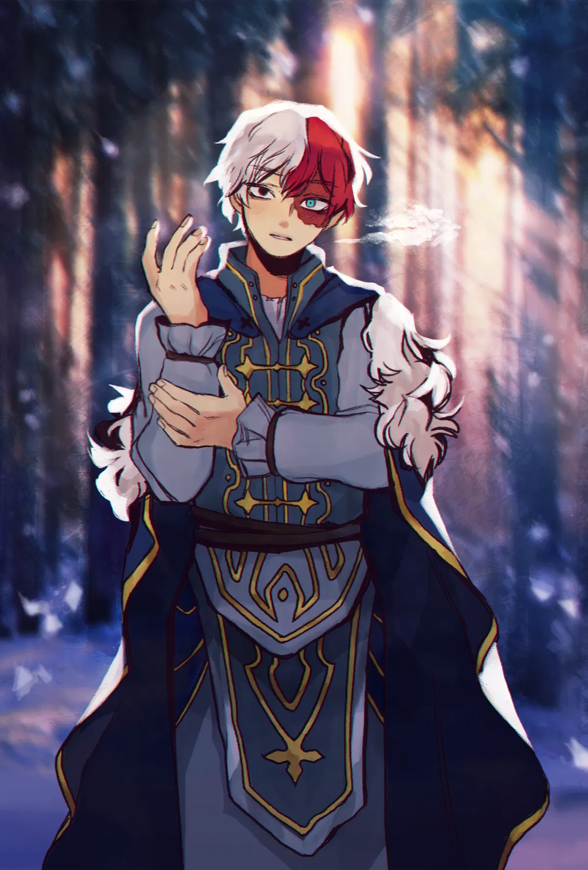 Shoto Todoroki - Fantasy AU