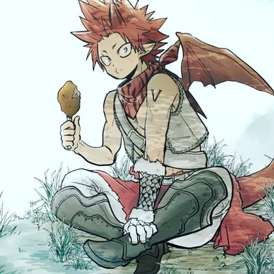 Eijirou Kirishima - Fantasy AU.