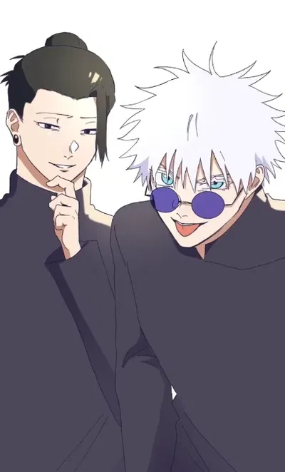 Suguru Geto and Satoru Gojo