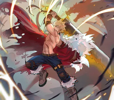 Katsuki Bakugo - Fantasy AU
