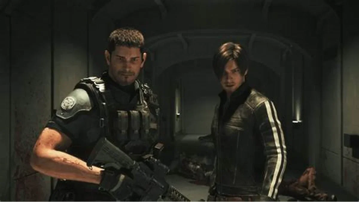 Chris Redfield and Leon Kennedy