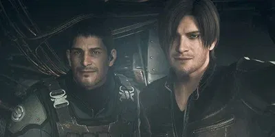 Chris Redfield and Leon Kennedy