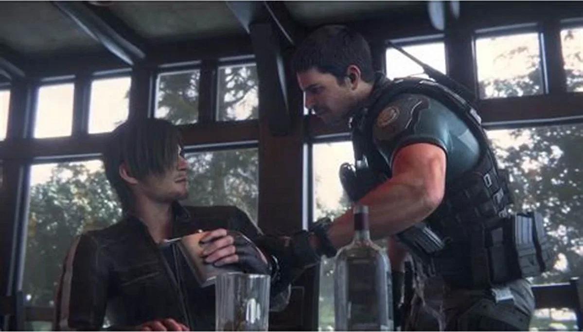 Chris Redfield and Leon Kennedy