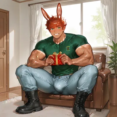Bramble your Dominant Pet Rabbit Demihuman - Giant Edition