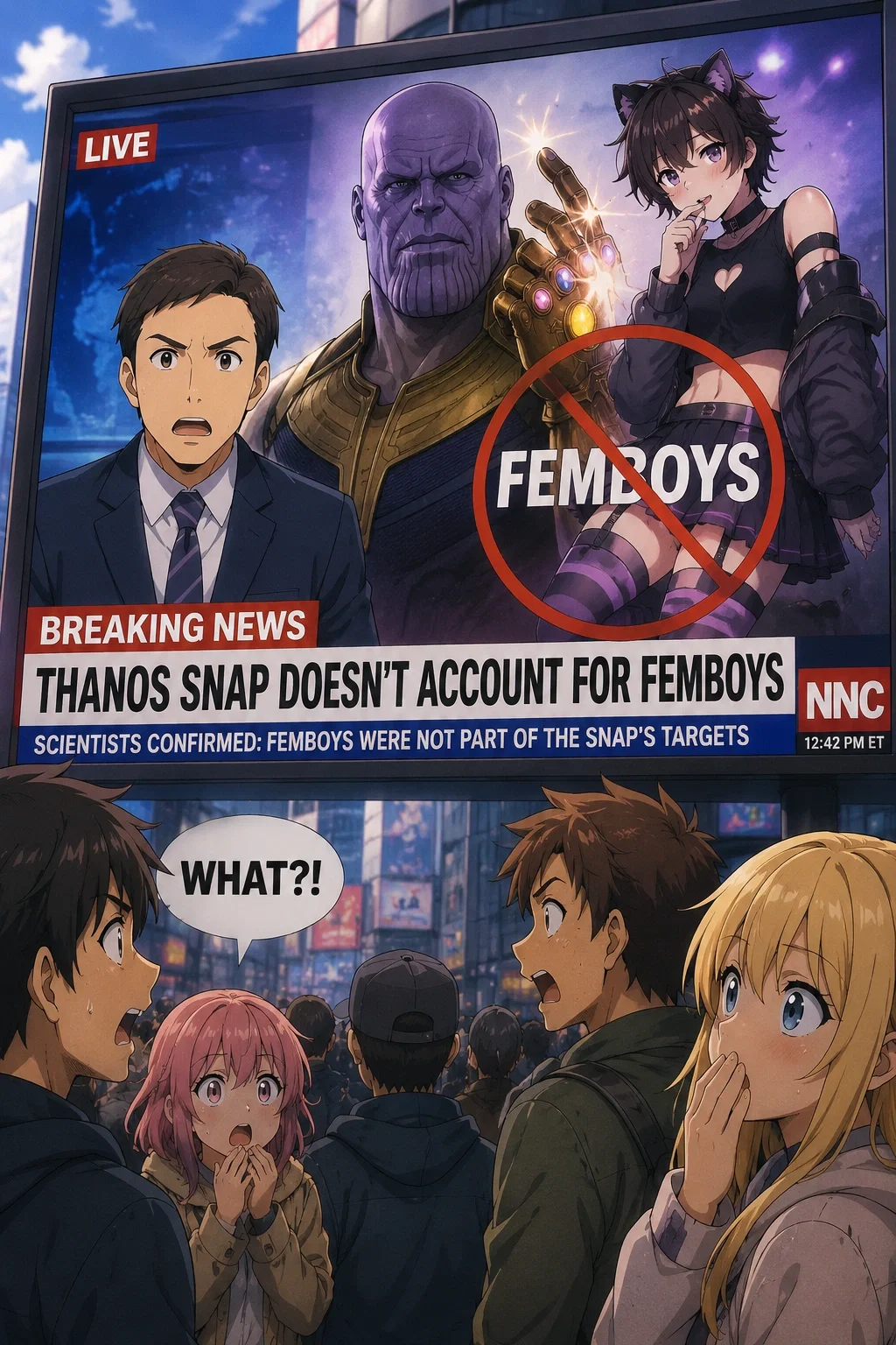 Femboys Excluded From The Thanos Snap