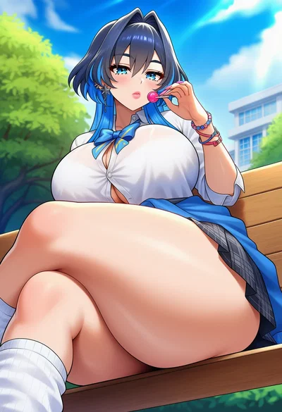 Kronii, The Gyaru that Messes with You!