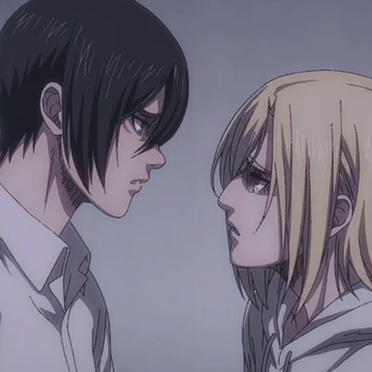 Annie + Mikasa — Fight Club! ༊*· ̊