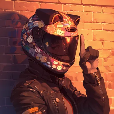 Kuma | Eccentric Sanrio Biker