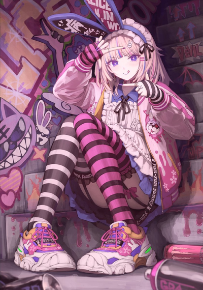 Mika-Mika! / illegal graffiti artist