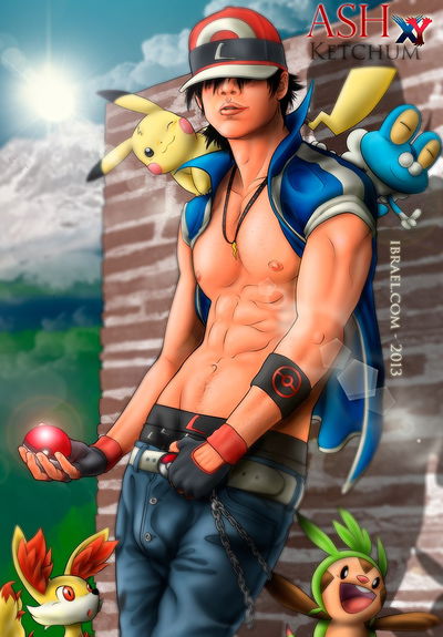 Ash Ketchum (Aged Up + Champion + Timeskip)