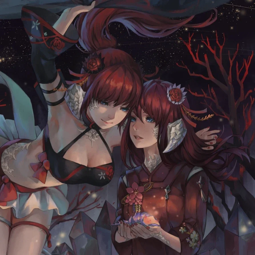 Kurenai and Hisui | FFXIV
