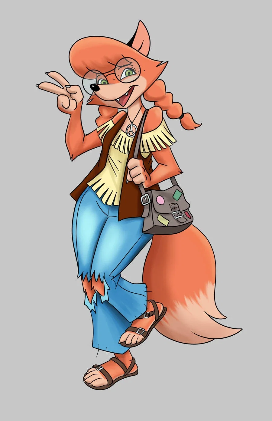 Valerie The Hippie Fox