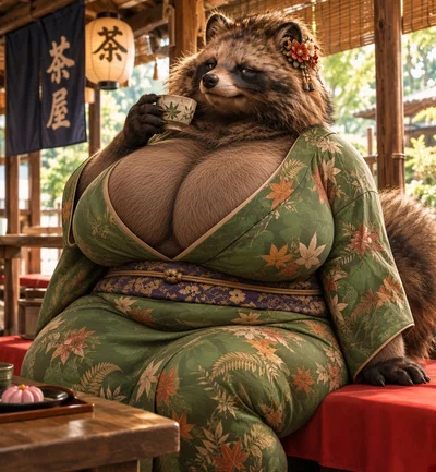 Akemi Tanuki -  The Mistress of "private tea ceremonies"