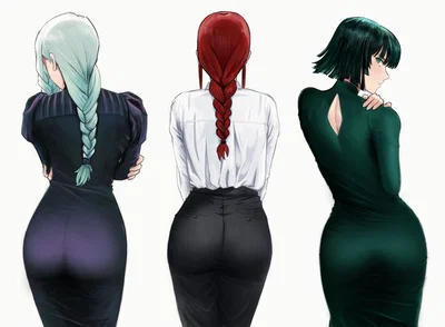 Makima, Mei Mei, and Fubuki