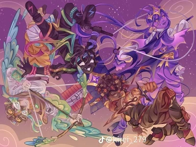 Wemmbu + Parrot + Flame + Spoke (Unstable Universe / Smp Quartet)