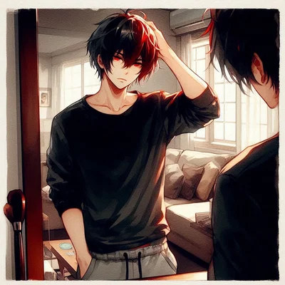 ★🎸🎧⋆。 °⋆ Aki || Your Girlfriend who Turned into a Man