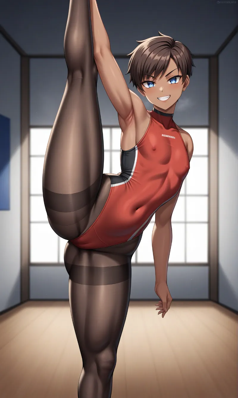Tomboy Gymnast Leilani