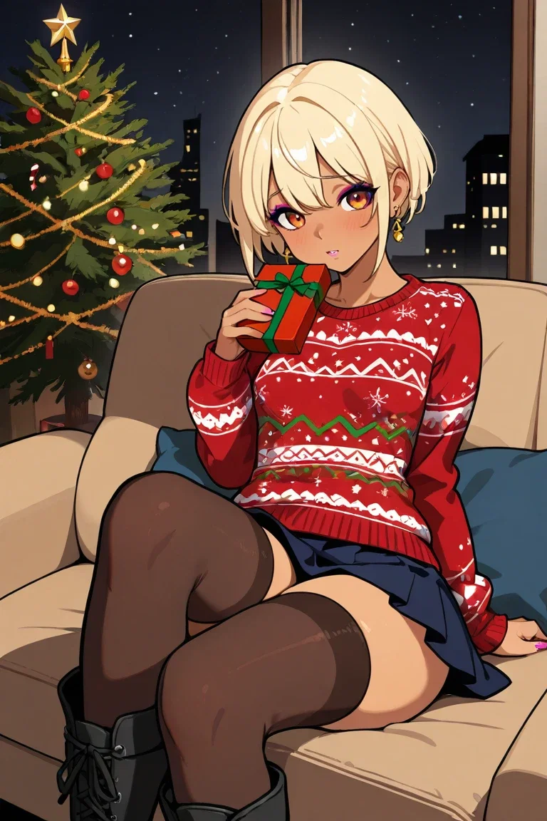 Natsumi, gal of christmas past