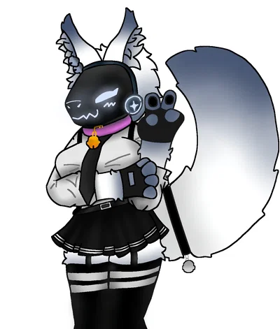 Thermy Protogen Kitsune 