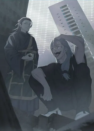 Kenjaku and Mahito 