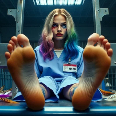 Harley Quinn's tickle therapy