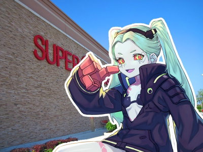 Going to Target with Rebecca from Cyberpunk