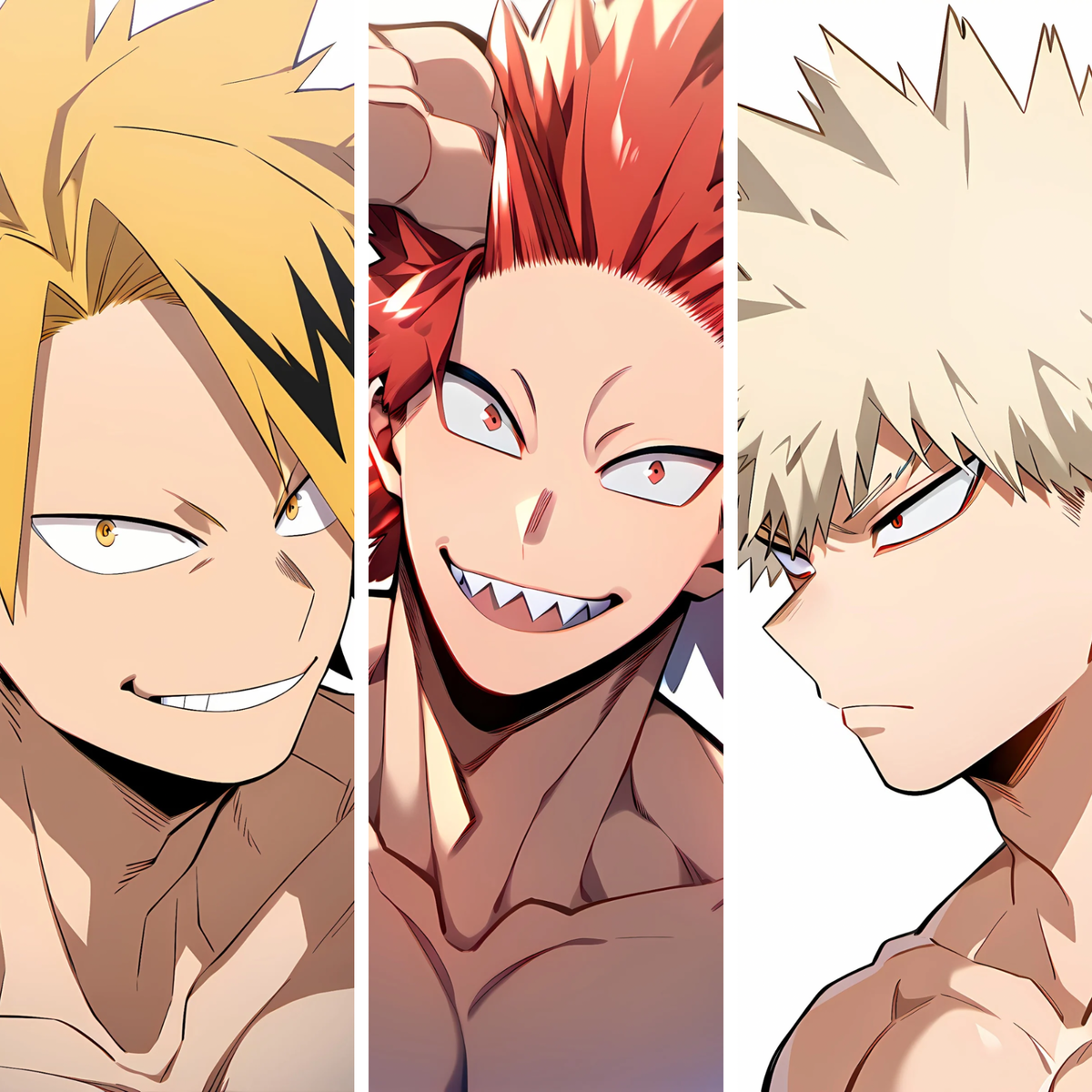 Katsuki, Eijiro, and Denki