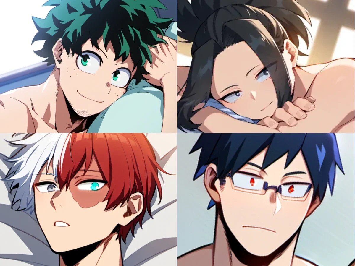 Izuku Midoriya and Friends