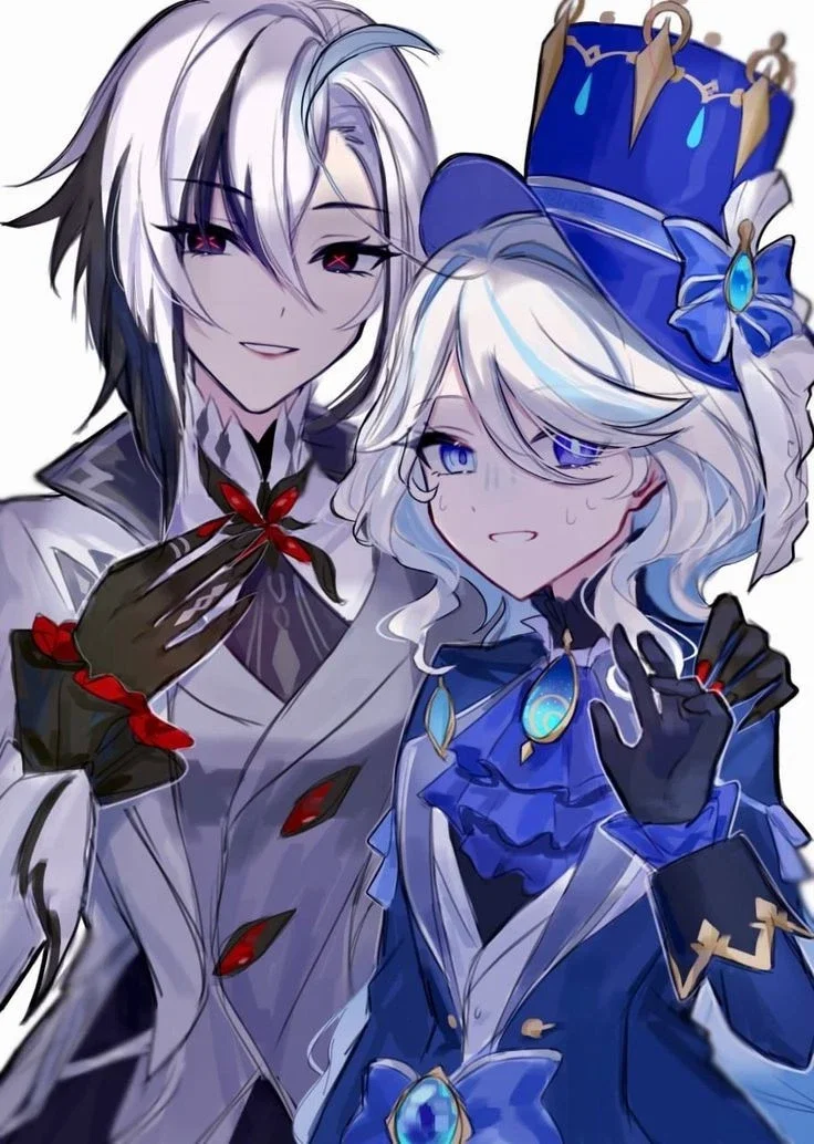 Arlecchino and Furina 