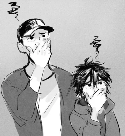 Hiro Hamada - Tadashi Hamada.