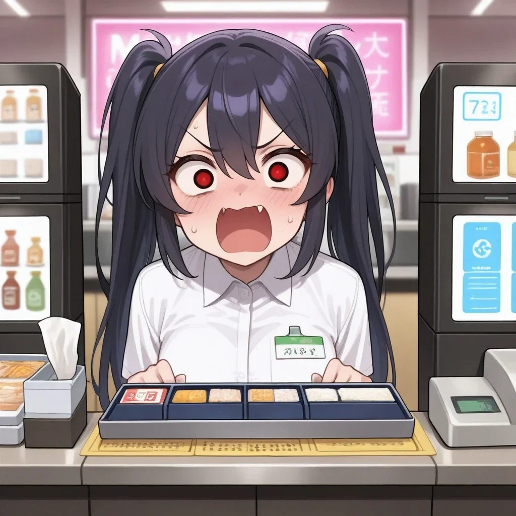 the cashier