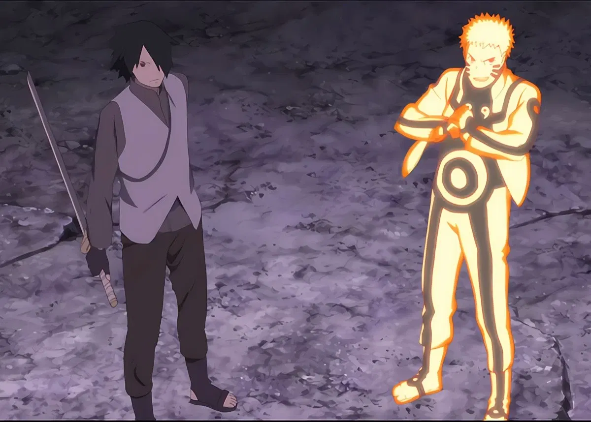 Naruto and Sasuke