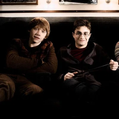Harry Potter and Ron Weasley 