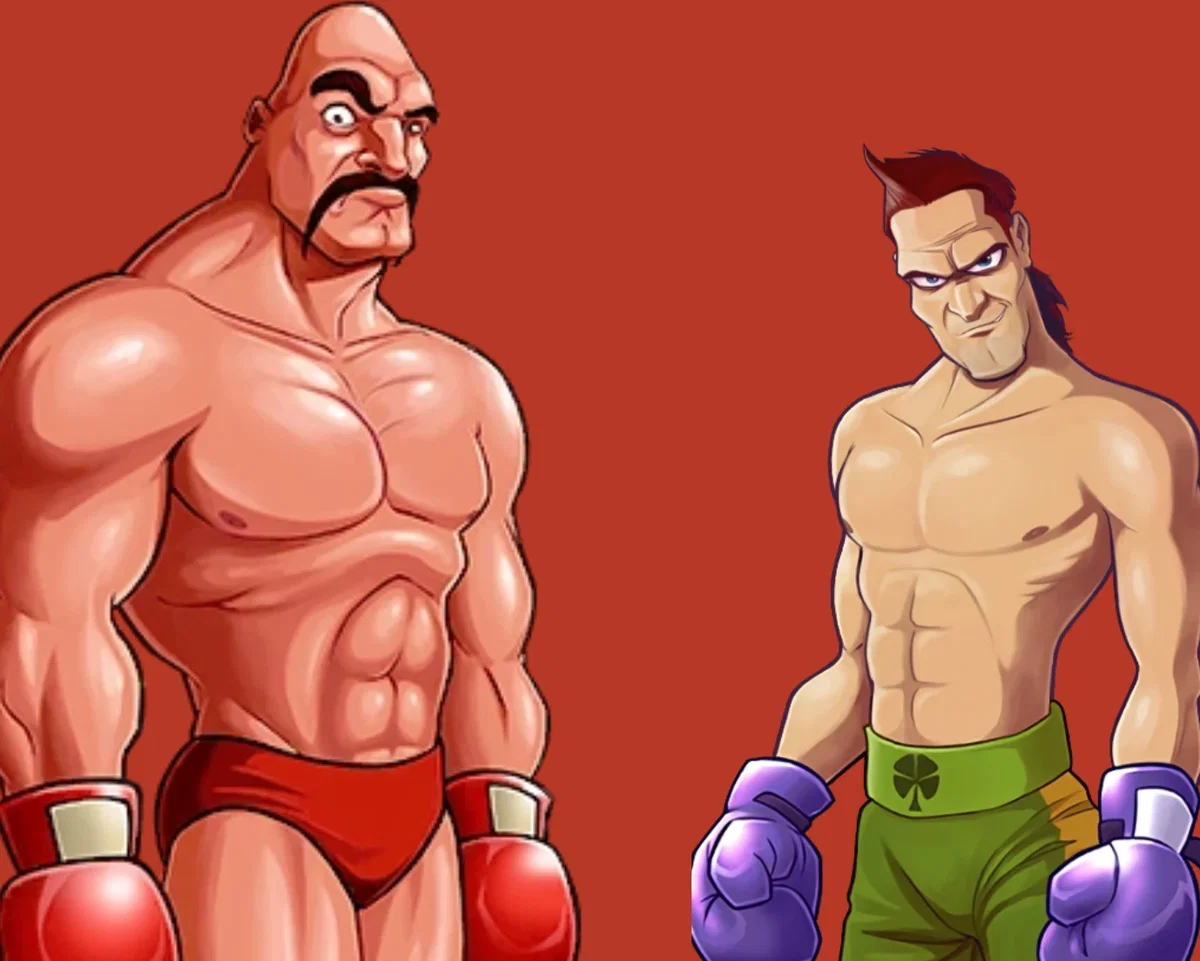 Soda Popinski and Aran Ryan