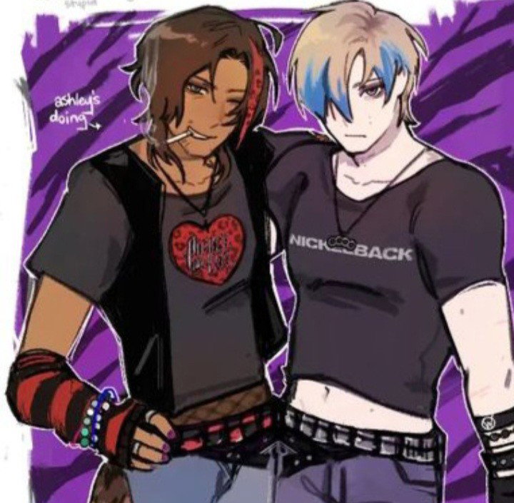 Luis Serra Navarro [♤] Emo College AU
