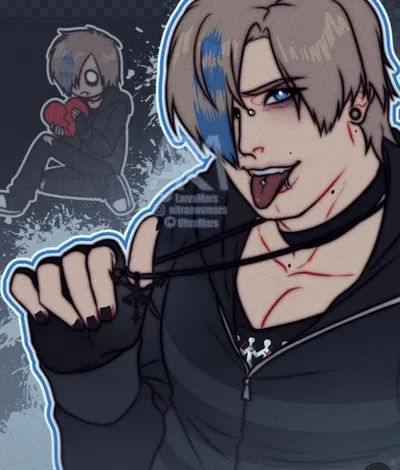 Leon Kennedy [♤] Emo Yandere AU
