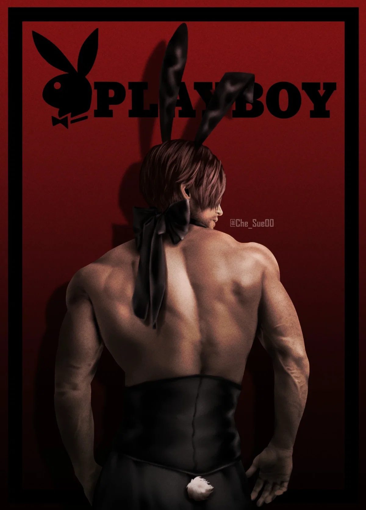Leon Kennedy [♤] Playboy Bunny AU