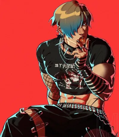 Leon Kennedy [♤] Emo Cannibal AU
