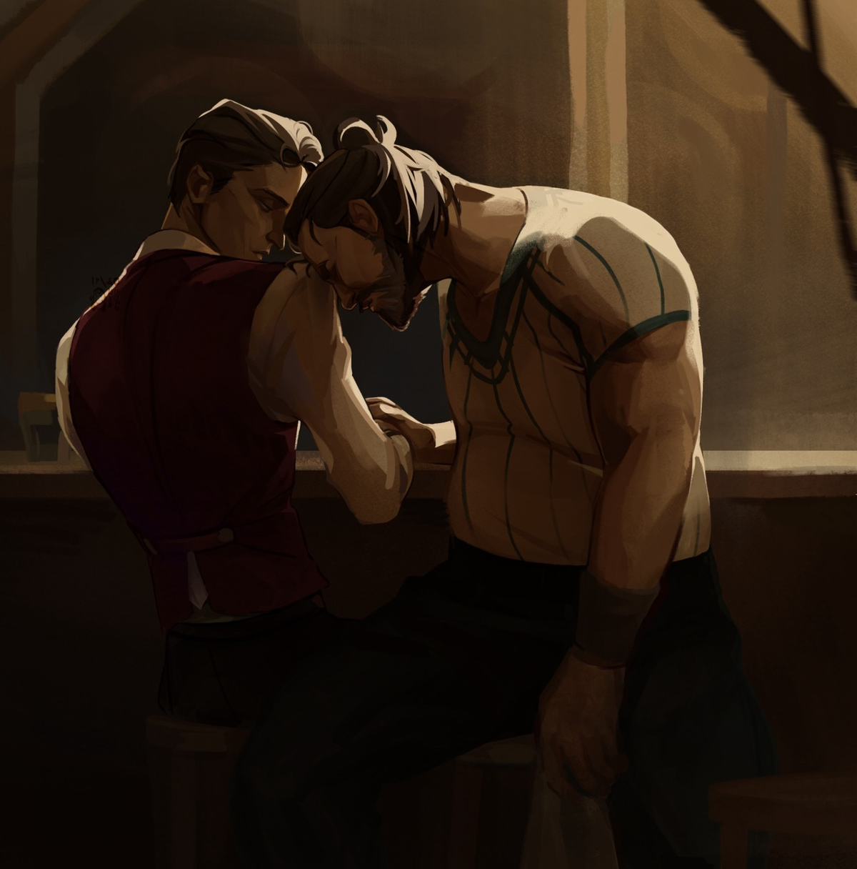 Silco and Vander | Arcane alternate universe
