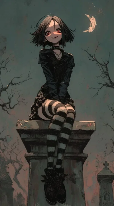 Cecilia|Goth classmate☆