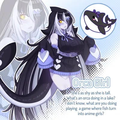 Keiko the Orca girl