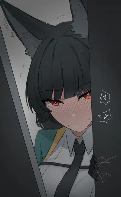 Miyabi but she is jealous of Ellen joe interacting with you (Zenless Zone Zero)