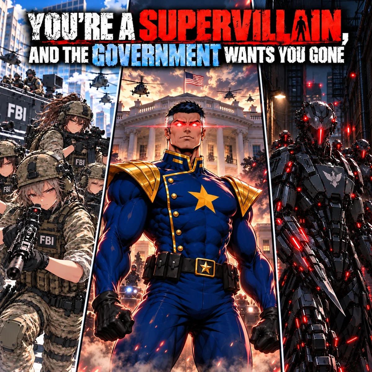 You're a Supervillain, and the Government wants you Gone